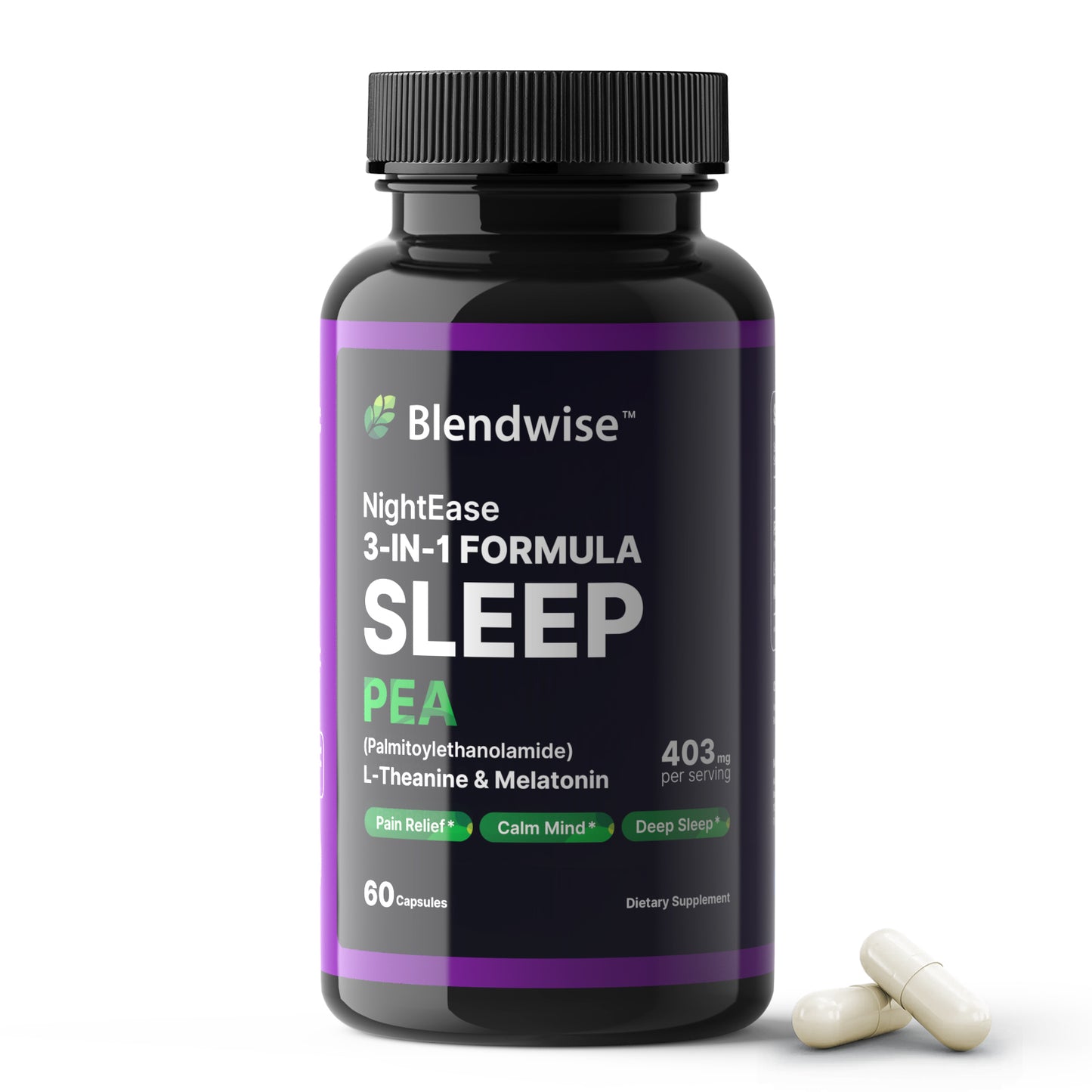 Blendwise™ Natural Sleep Aid – Fall Asleep Fast, Wake Up Clear
