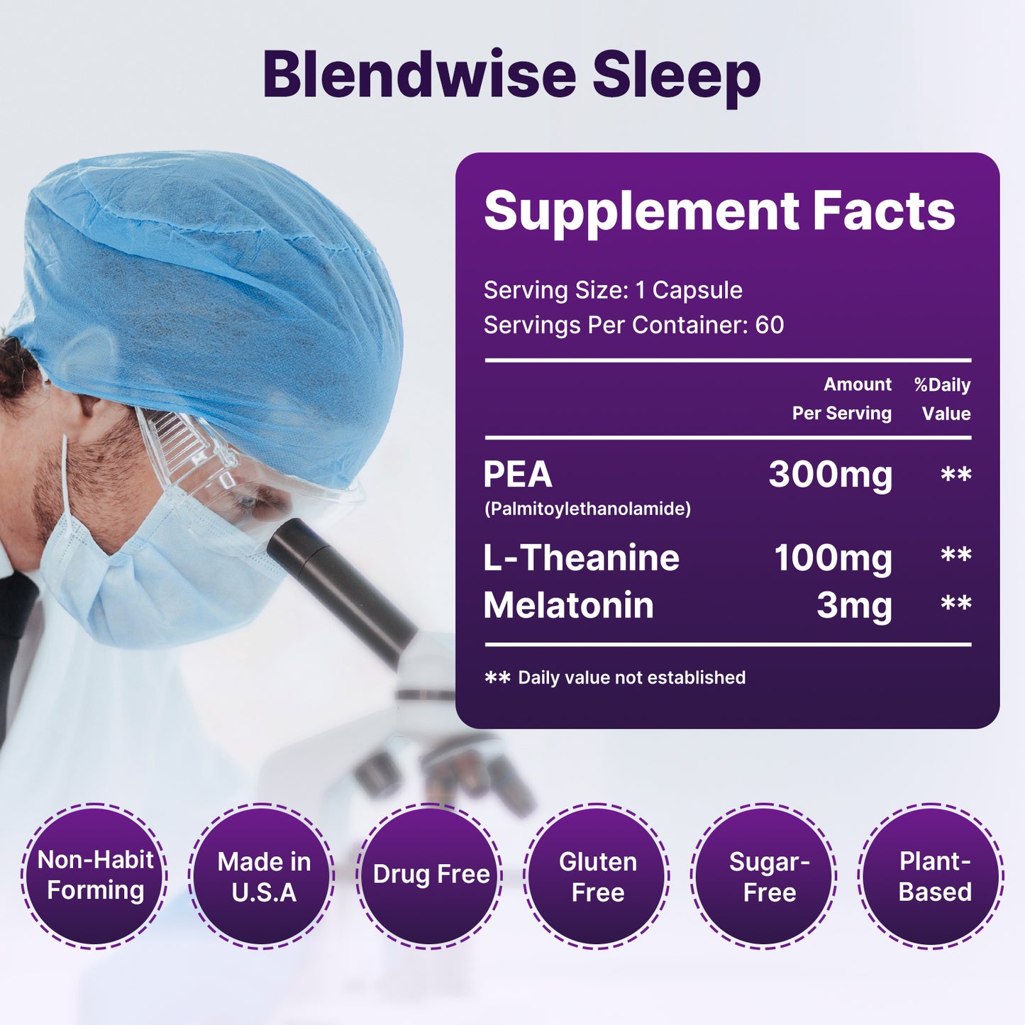 Blendwise™ Natural Sleep Aid – Fall Asleep Fast, Wake Up Clear