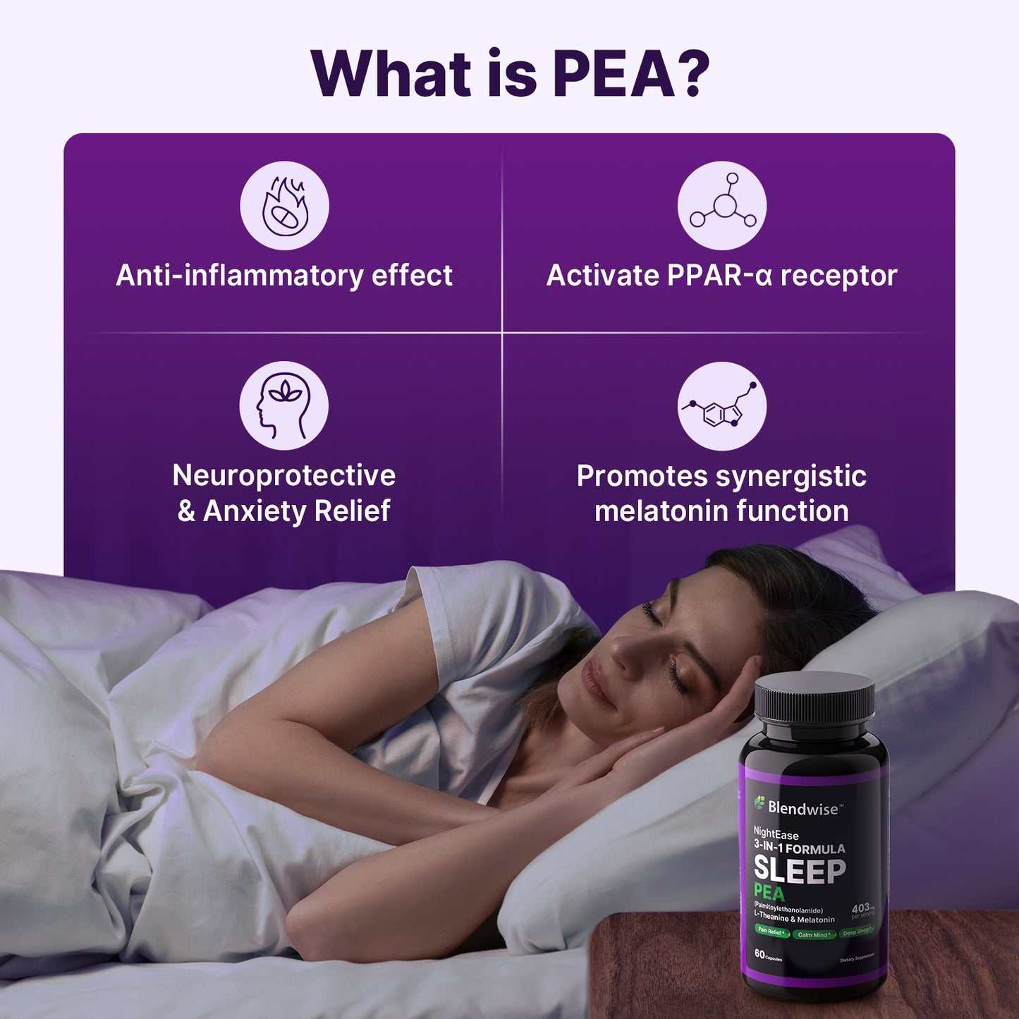 Blendwise™ Natural Sleep Aid – Fall Asleep Fast, Wake Up Clear