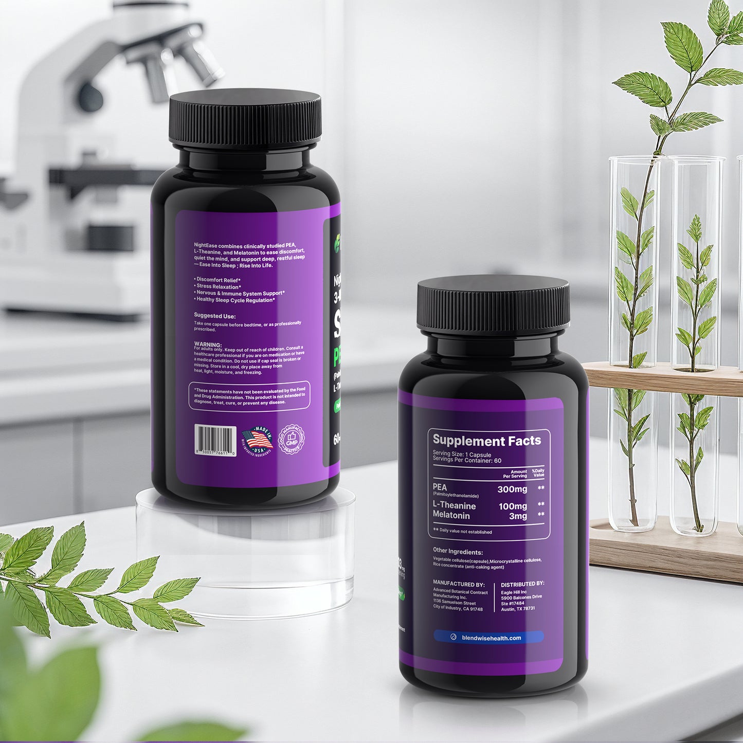 Blendwise™ Natural Sleep Aid – Fall Asleep Fast, Wake Up Clear