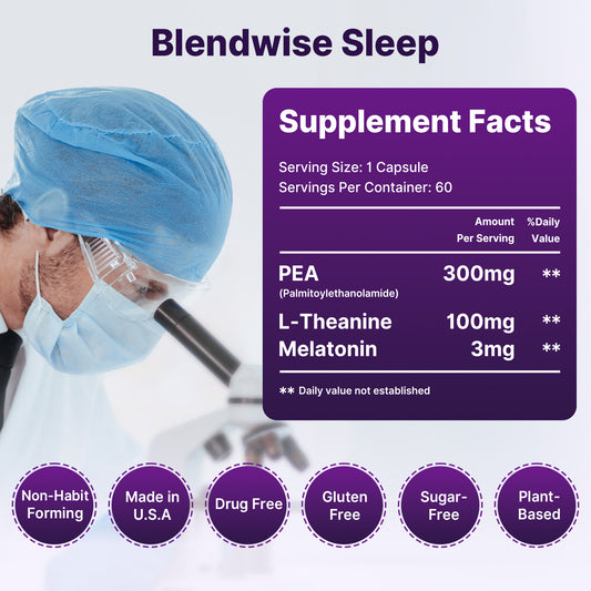 Blendwise™ Natural Sleep Aid – Fall Asleep Fast, Wake Up Clear